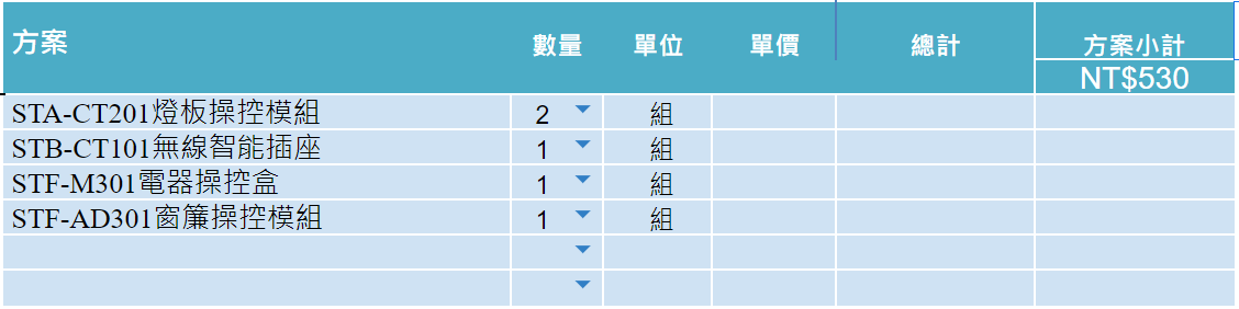 智慧空間補充方案